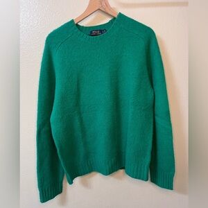 Polo Ralph Lauren Green Men’s Sweater 100% Wool